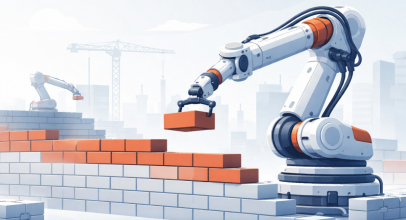 Роботи-каменщики як вони кладуть цеглу швидше людей