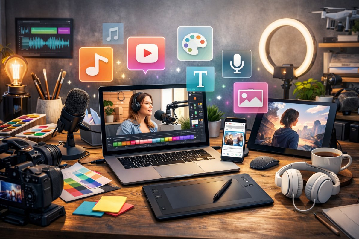 Онлайн-сервіси для творчості та контенту